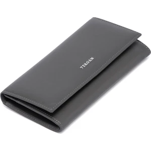 Gri Hakiki Deri Kadın Cüzdan - S1CB00005807-E80