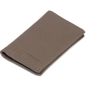 Bej Hakiki Deri Unisex Kredi Kartlık - S1KK00000266-B73