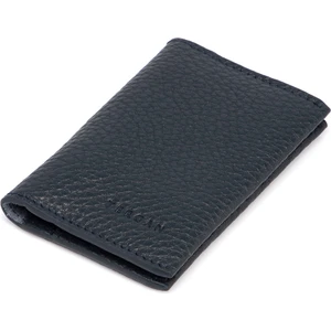 Lacivert Hakiki Deri Unisex Kredi Kartlık - S1KK00000266-A38