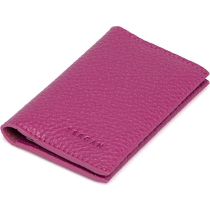 Fuşya Hakiki Deri Unisex Kredi Kartlık - S1KK00000266-C42