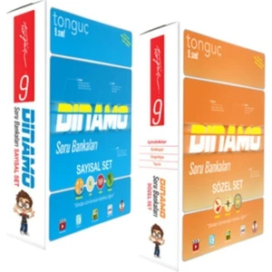 9. Sınıf Dinamo Tüm Dersler Sözel + Sayısal Soru Bankası Seti - Tonguç Akademi