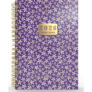 Spiralli 2026 Ajanda Flowers 1