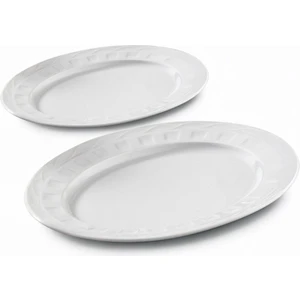 Güral Porselen Monet 2 Parça 30 cm Kayık Tabak