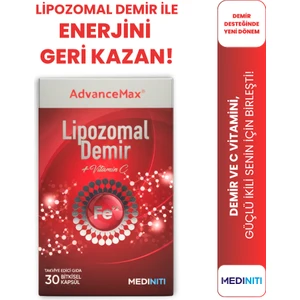 Advancemax Lipozomal Demir 30 Kapsül