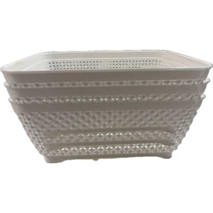 Hürpa Tedarik Ekmek Sepeti 3’lü Set Plastik