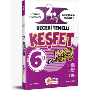 Meraklı Zihinler 2.sınıf Keşfet Beceri Temelli 6'lı Deneme