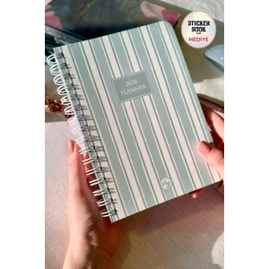 Le Color 2026 Haftalık Ajanda Spiralli A5 12 Aylık Line