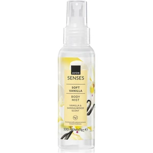 Senses Soft Vanilla Vücut Spreyi 100 ml Vanilya Sandal Ağacı Kokulu Unisex Doğal Özlü