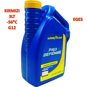 Kırmızı Organik Antifriz -56°c 3 Lt