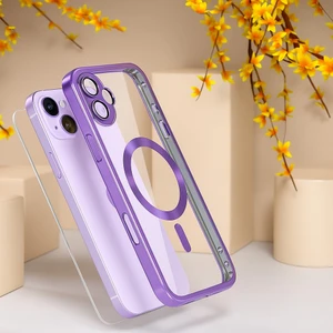 Iphone 17 Uyumlu Magsafe Destekli Kamera Korumalı Şeffaf Yumuşak Telefon Kılıfı