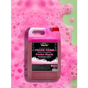 Color Foam Pembe Köpük Renkli Şampuan 5 Lt