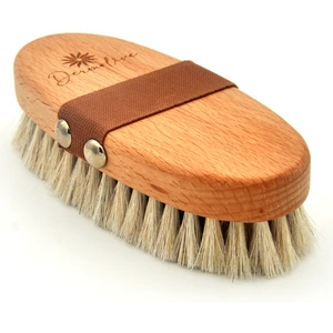 At Kılı Selülit Masaj Fırçası Peeling Fırça %100 Doğal Gerçek At Kılı