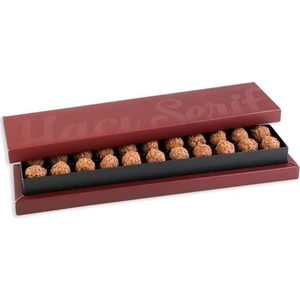 Special Tahinli Truffle Çikolata Bordo Kutu 22 Adet