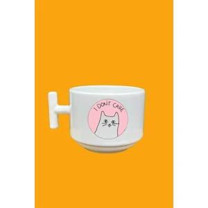 I Don't Care Baskılı Mood T Kupa