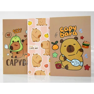Capy Bara 3'lü Set Defter