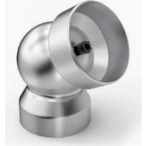 Günalp Pvc Aksesuar Küpeşte 50 Lik Hareketli Dirsek