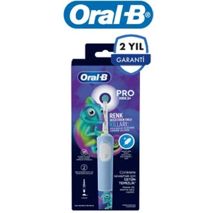 D103 Pro Kids Bukelamun Desenli Şarjlı Diş Fırçası - Mavi