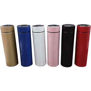 Termos Dijital Sıcaklık Göstergeli 500ML Çelik Termos