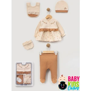 Baby Kids Colors Kutulu Pileli Tavşan Penye 5'li Set