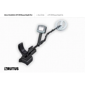 Atrex Dedektör (29CM Beyaz Başlık Ile)