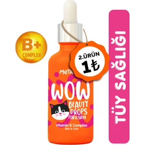 Tüy Döken Kedilere - Biotin Sağlığı Damlası, Dökülmesi Engelleyici Önleyici, Tüy Dökme için Vitamini