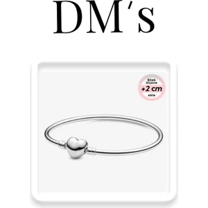 DMs Silver Kalpli Bangle Gümüş Bileklik