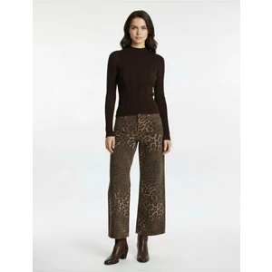 Dik Yaka Uzun Kollu Triko Kazak