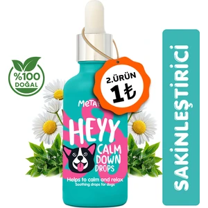 Köpekler Için Sakinleştirici Damla, Doğal Stress Önleyici, Anti Havlama Vitaminleri