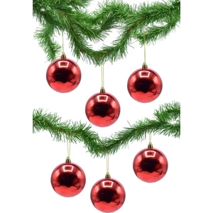 6 cm Parlak Kırmızı