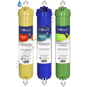 6-7-8 Aşamalı Filtre Seti +Alkalin+Mineral+Detox