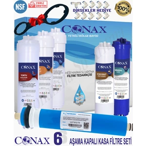 Kapalı Kasa 6'lı Filtre Seti Vontron Membranlı Tüm Kapalı Kasa Cihazlar ile Uyumlu