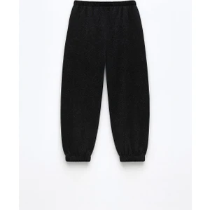 Unisex Çocuk Pamuklu Yumuşak Dokulu Jogger Pijama Altı