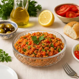 26 cm Büyük Boy Konsept El Imalatı Cam Salata Kasesi