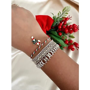 The Canelif Accessories Yeni Yıl Temalı Ayarlanabilir Bileklik – Sevdiklerinize Özel Hediye