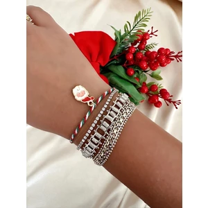 The Canelif Accessories Yeni Yıl Temalı Ayarlanabilir Bileklik – Sevdiklerinize Özel Hediye