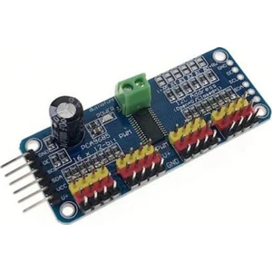 Sensör Modül PCA9685 16 Kanal 12 Bit Pwm - Servo Motor Sürücü Devresi I2C Modü