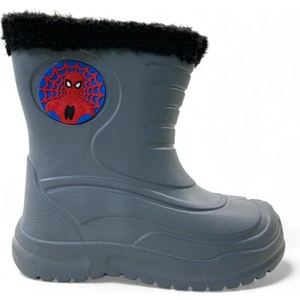 Spıderman 933 Erkek Çocuk Içi Tüylü Yağmur Çizmesi