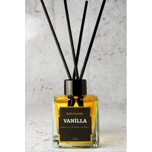 Vanilla Bambu Çubuklu Oda Kokusu 100 ml / Vanilya, Hindistan Cevizi ve Amber Notaları