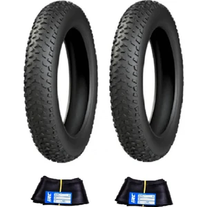 Irc 20X4.00 Tube Type (Iç Lastikli) Elektrikli Bisiklet Dış Lastiği + Irc Iç Lastik Seti x 2 Adet