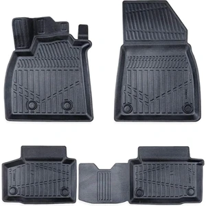 Cross Oto Aksesuarları Renault Duster 4x2 (2024-2025) Eco-G/full Hybrid Için Havuzlu Paspas, Yüksek Kenarlı, Esnek, Araca Özel, Kokusuz, Oto Paspas