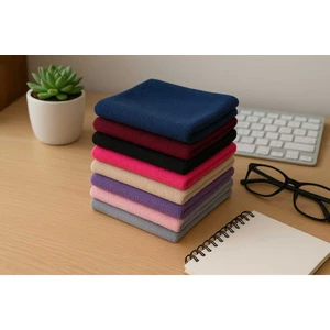 Esu Accessory Mikrofiber Gözlük Silme Bezi 8 Adet Renkli