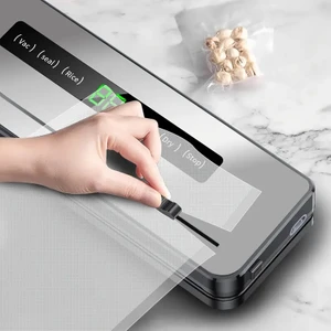 Natural Charm 5300 Vakumlu Gıda Kapama Makinesi – Çok Fonksiyonlu, Pilsiz Kompakt Vakum Cihazı, 10 Adet Torbalı, Gıdaları Uzun Süre Taze Tutma, Kolay Kullanım, Ev Tipi Profesyonel Vakumlama Makinesi