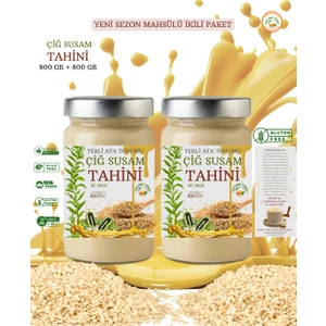 Çiğ Susam Tahini 800 gr x 2 Adet