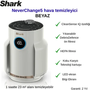 Neverchange5 Compact Pro White Hava Temizleyici-Beyaz