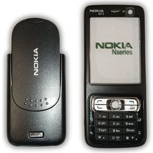 Nokia N73 Telefon Kapağı (Siyah)