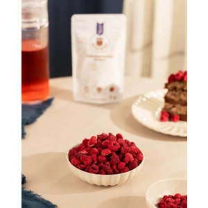 Antep Pazarı Ahududu Kuru Meyve Cipsi - Dondurularak Kurutulmuş Freeze Dried Çıtır Ahududu