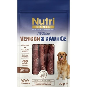 Nutri Canin Vension Rawhide Geyikli Köpek Ödülü 80GR