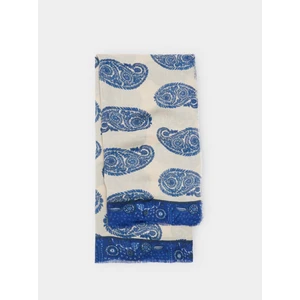 Yün Karışımlı Baskılı Şal