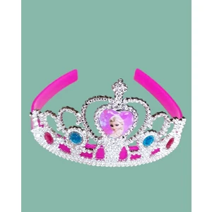 Prenses Elsa Taç (koyu pembe)