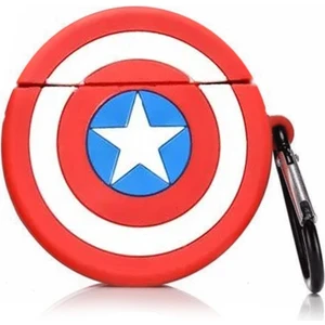 Caseonn Apple Airpods 4.nesil/anc Kılıf Karakter Figürlü Kaptn Amerka